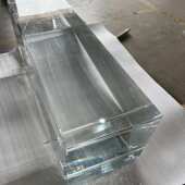 亚克高砖工力加板尺寸亚克切力力定制零透明亚克抛光魔方可块雕刻