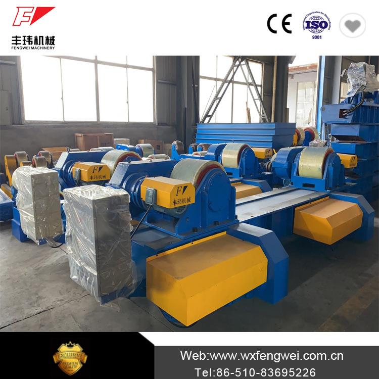 滚轮架出租风电塔筒滚筒支架电动行走组对聚氨酯包胶轮变频