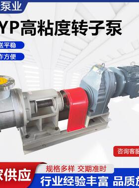 亿佳供应NYP3立方高粘度泵卫生转子泵新型容积式泵