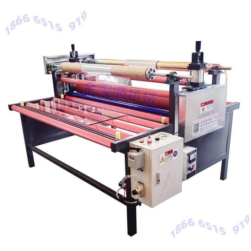 移门晶瓷画装饰画pvc高光保护膜850型1.1米1.3米自动覆膜机贴膜机