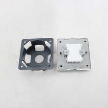 船用舱室开关HE-2N-1暗装单开双控250V16A防护IP20 JXN-6底盒海星