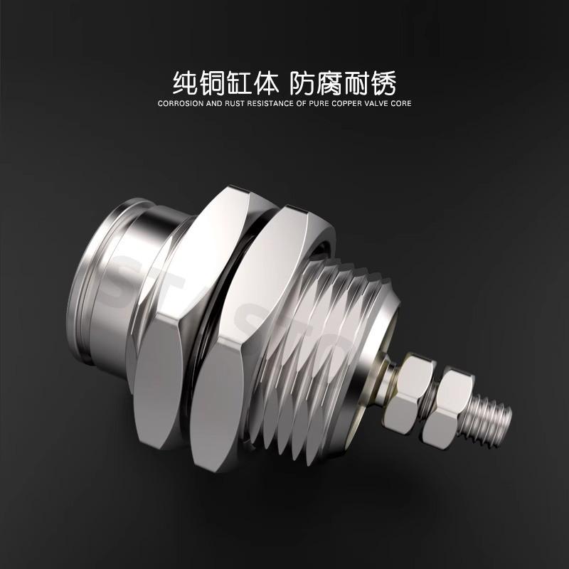 微型外螺纹针形气缸小型气动MPE/CJPB6/10/8/12/15-5*10X15X20-B