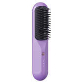 负离子直发梳不伤发拉直板夹卷发棒两用便携电梳子蓬松发夹板