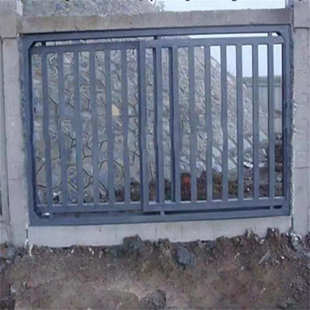 加密网片 水泥栅栏开口门 通线8001 8002桥下防护栅栏网片门