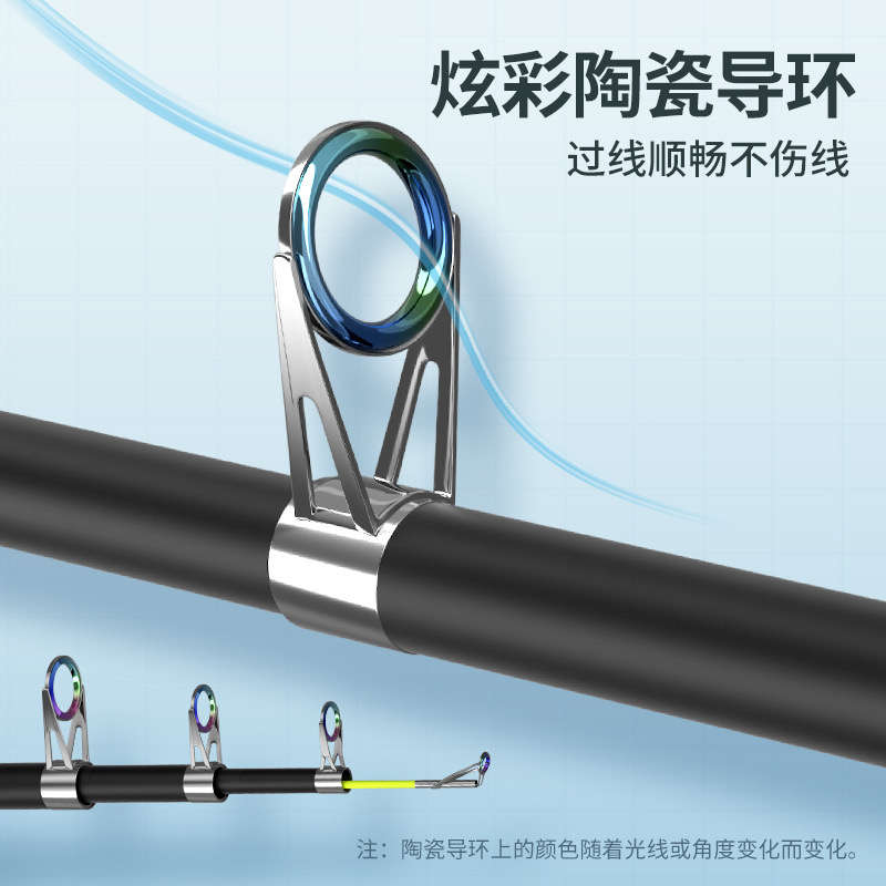 精品渔之源24新款海竿套装抛竿远投竿甩竿超硬海钓竿组合渔具用品