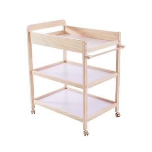 婴儿触尿台布护理纳台525抚收婴儿床移动实木