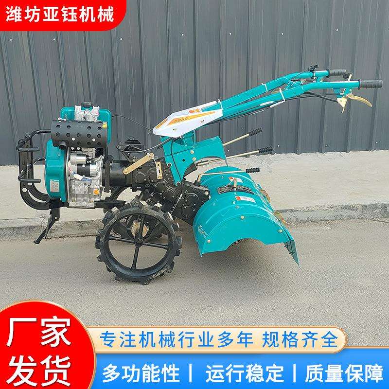 1102中耕机风冷柴油电启动旋耕开沟除草多用设备农业机械翻土