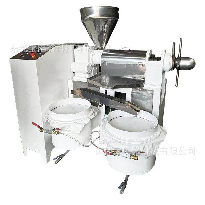 厂家直销RF85-A螺旋榨油机商用全自动不锈钢螺旋榨油机带过滤一体