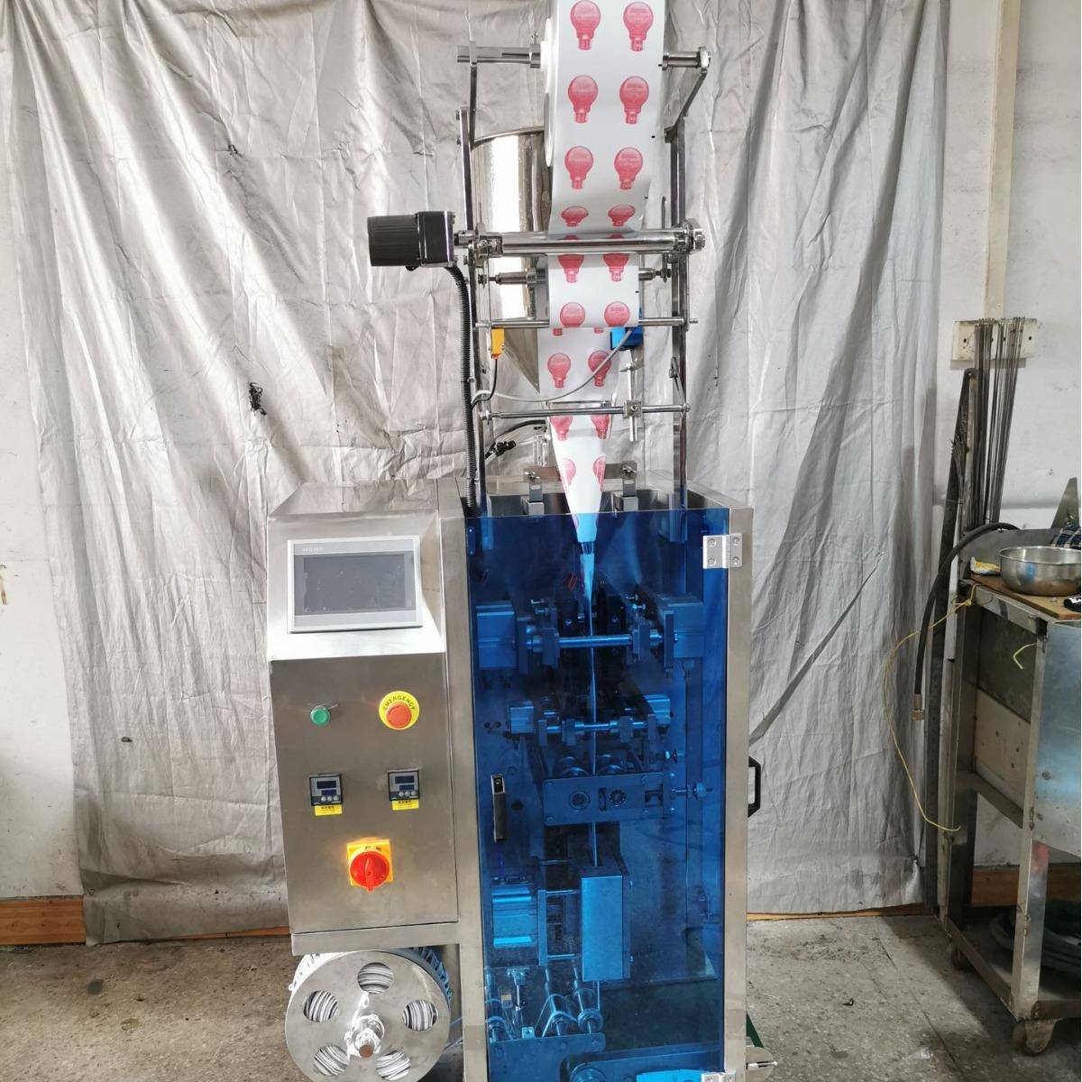 四边封异形液体包装机全自动定量灌装机化妆品试用装包装机
