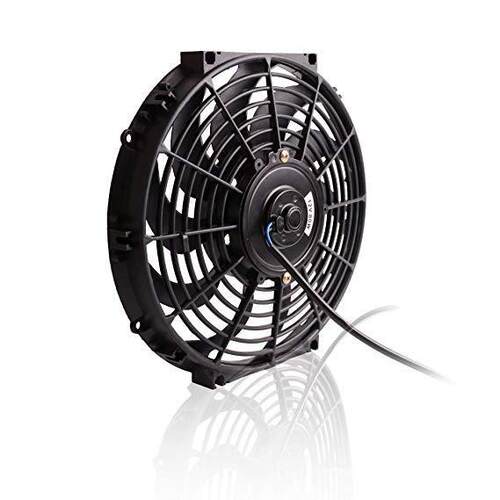 汽车配件 通用发动机风扇14“电动散热器冷却风扇总成套件1000cfm