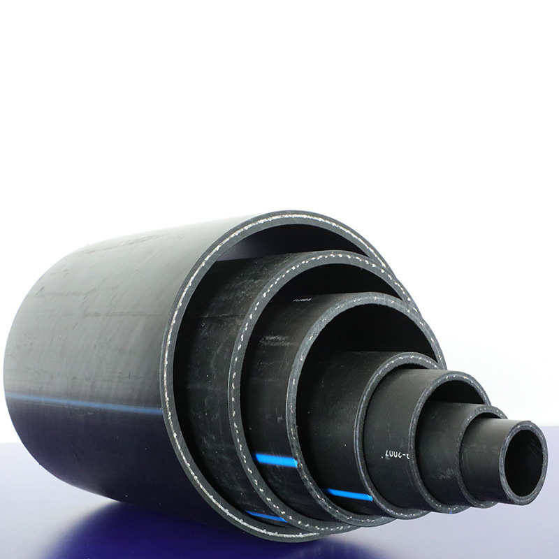 钢丝网骨架复合管灌溉消防给水管 HDPE聚乙烯塑料工程骨架管批发