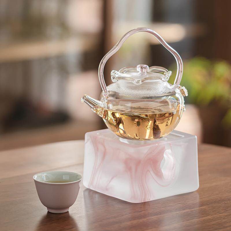 水墨温茶ZH84342炉烛底茶座温炉加热煮保茶蜡温器餐厅酒店花茶暖