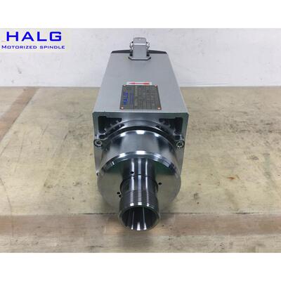 HALG厂家直供7.50KW铝单板雕铣精密电主轴 24000转高速风冷主轴