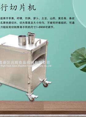 厂销商用果片蔬平圆片机苹VPA果梨子切机圆片瓜果横切机黄瓜切切