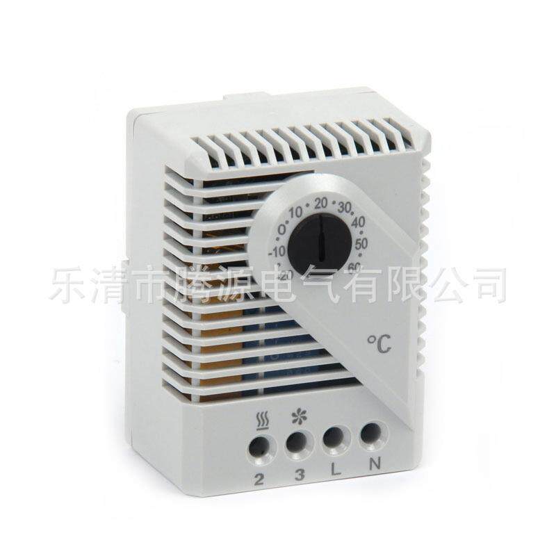 FZK011机柜降温智能温控器 导轨式可调温度控制器-20-60℃