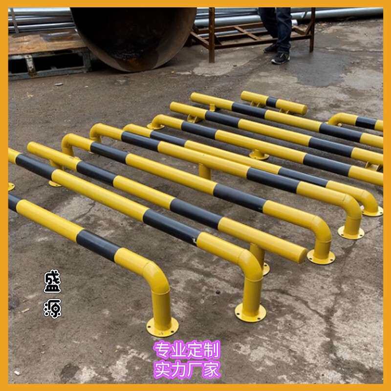 福建U型钢管护栏挡车防撞栏M型停车位挡车器桩防护栏道路隔离栏