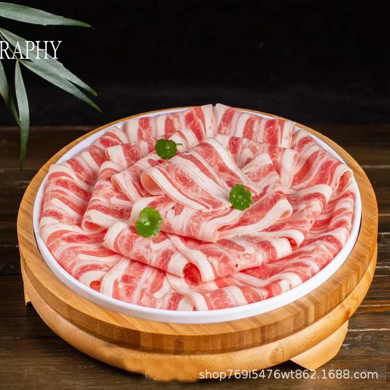 密胺吊毛肚红仿龙商用创意摆现火锅店网切菜盘特色瓷餐具牛肉盘子