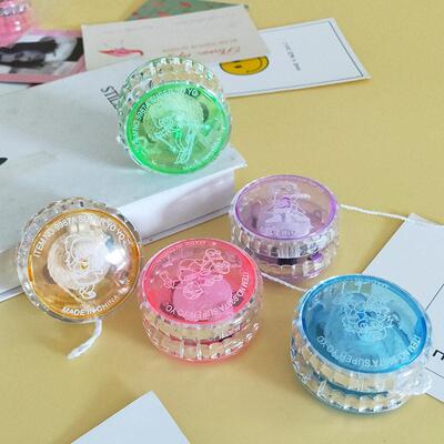 5pcs Kids LED Glow Light Up YOYO Colorful Yo-Yo Toys