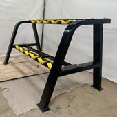 健身房哑铃放置架 高承重架子 商用双层三层哑铃架六角哑铃收纳架