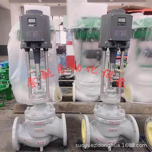 ZJHP-16P-DN2气动薄膜单座调节阀蒸汽导热油耐高温法兰连接