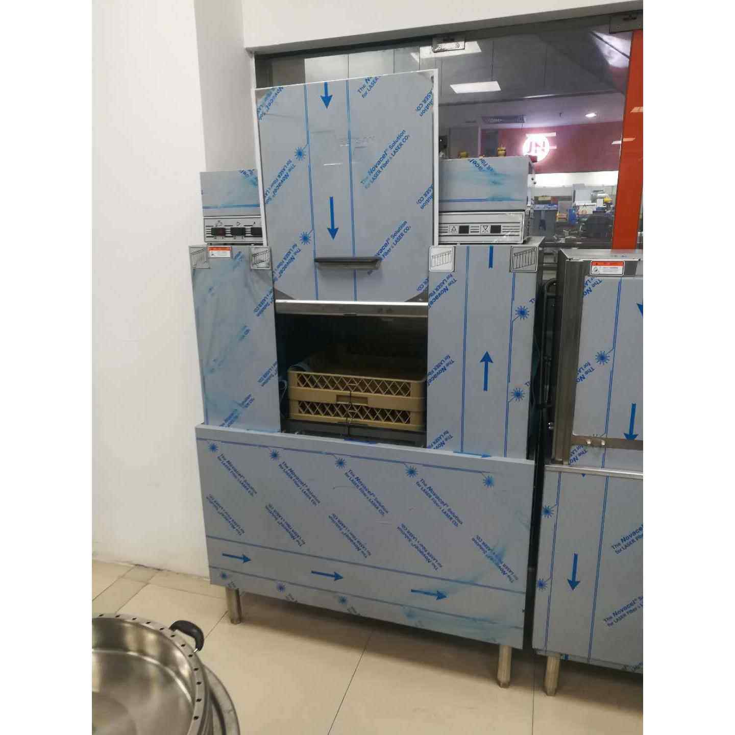 上海豪利供应veesta商用厨房洗碗机R-1E酒店食堂通道式碗碟机