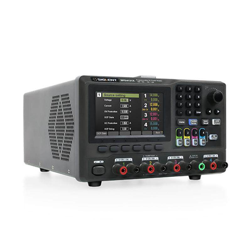 鼎阳SIGLENT SPD4121X四通道285W可编程线性直流电源分辨率1mV1mA