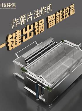 油炸机电炸锅绞肉机薯片膨化食品油水分离设备食品级出口优选