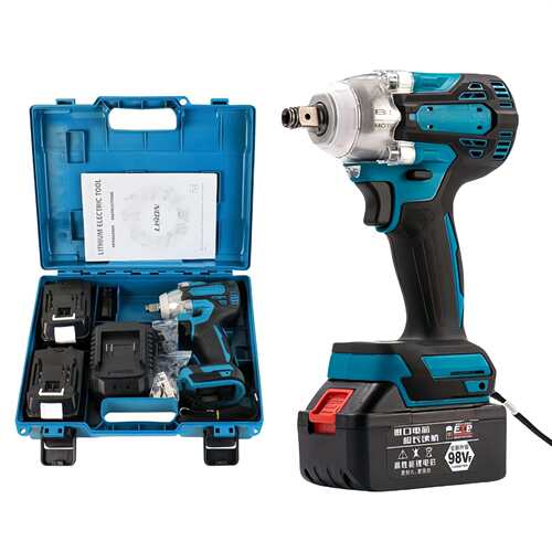 跨境MT款无刷锂电冲击扳手300款木工脚手架汽修工大扭力电动扳手