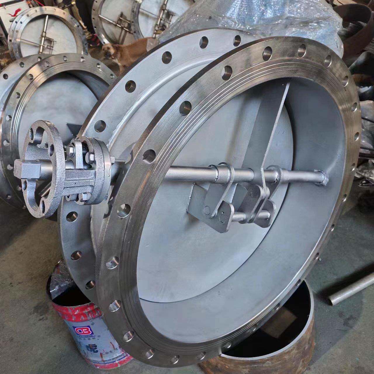 工厂直销零泄露通风蝶阀D341X-2.5C 手动涡轮气动 电动零泄露通风