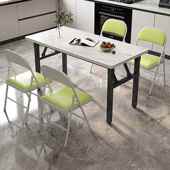 小地桌矮家用餐桌边出001租饭桌宿桌舍屋包折叠式 折叠桌子户外休