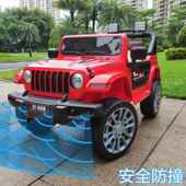 正品 童小孩玩具动汽车双人可坐大人电越野四轮小遥控男孩1到3儿岁
