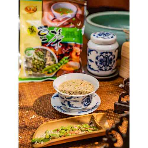 新疆包邮镇远通湖州江南特色手熏豆茶绿豆咸炒毛豆新芝麻豆姜盐茶
