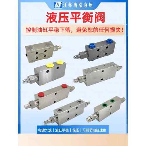 液压双向平衡阀25160 25220 25330 AF BF工程吊车液压锁油缸止阀