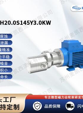 2RGH高0CC粘耐压不锈钢精密齿磁力驱动轮度计量泵