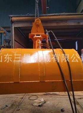 码头卸货挖机挖斗挖煤斗松土斗挖掘机0.5方贝壳斗岩石斗抓石头