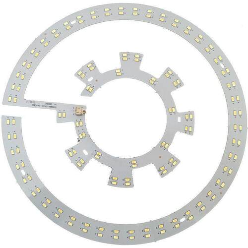 隐形吊扇灯圆形LED通用替换灯盘灯板灯芯吊扇灯LED变光改吸顶灯