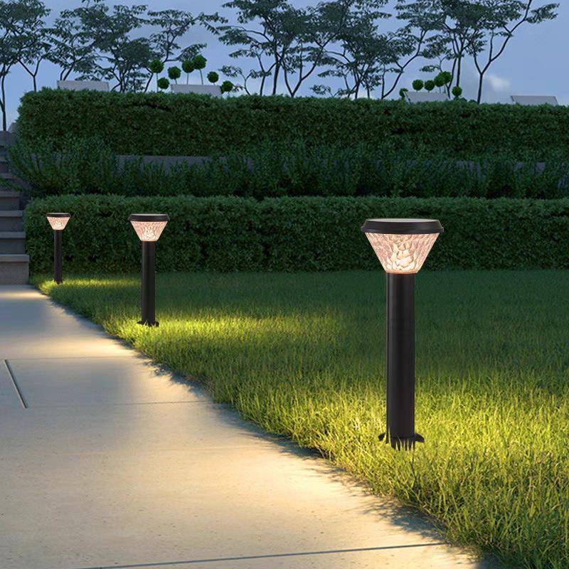 跨境太阳能柱头00056庭灯花园别小区花圃商业墅广院场公坪园草灯