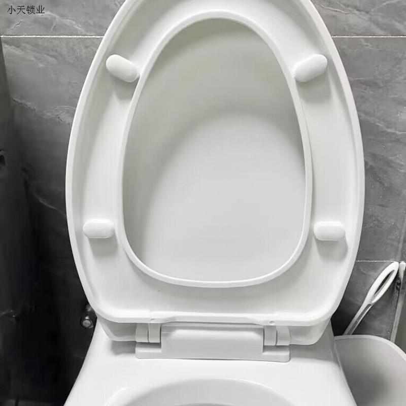 马桶盖 家用 通用加厚缓降坐便盖老式UVO型马桶圈坐便器盖板配.