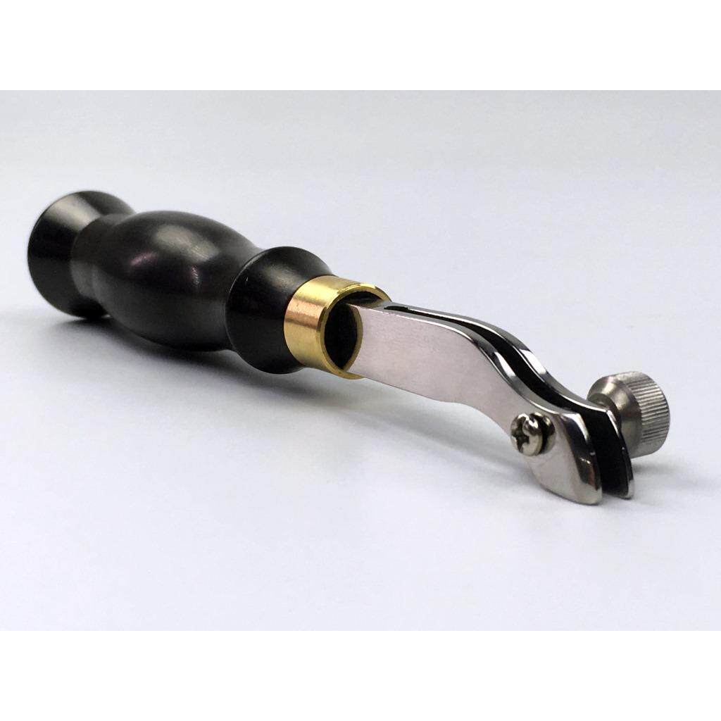 可调节檀木边线器压槽器压边器起鼓器diy手工工具皮革工具划线器