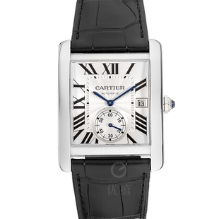 卡地亚TAKE坦克系列精钢自动机械手表男W5330003 9.8新