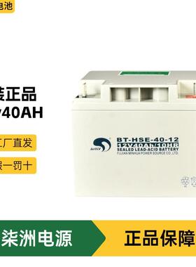 赛特蓄电池BT-HSE-40-12 太阳能发电 12v40AH 直流屏 蓄电池