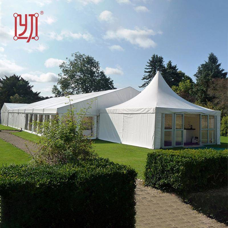 促销活动篷房6*6欧式尖顶帐篷户外展览帐篷婚庆帐篷透明篷房