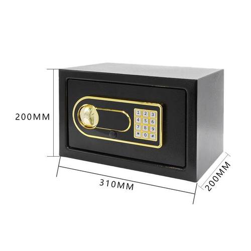 万家保-20EB-DT投币保险柜密码办公室全钢智能报警入墙入柜防盗