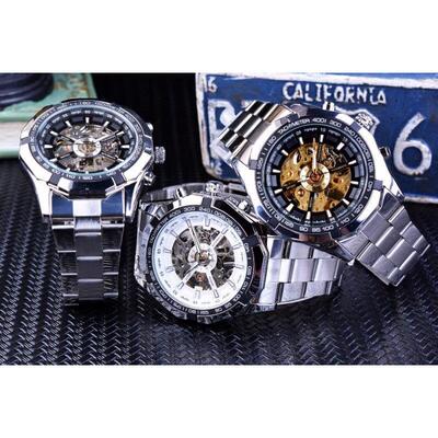 2019 Men&amp;#39;s steel band watches mechanical watch w