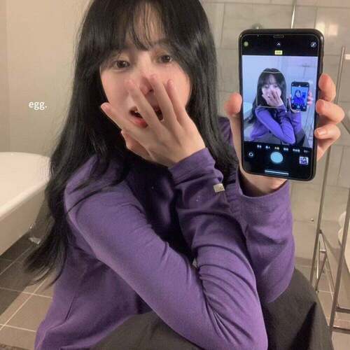 egg.鸡蛋家天丝羊毛巨好穿的软糯弹力多色打底百搭打底衫T恤女