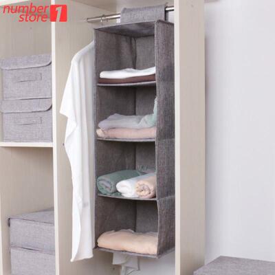 10 layers clothes hanging bags organizer storage cabinet