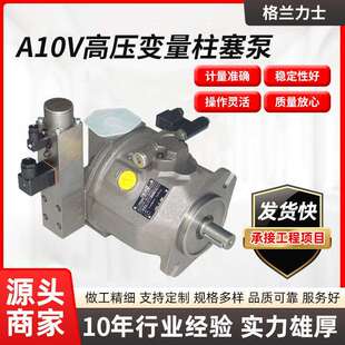 A10VSO10DR高压变量柱塞泵液压泵多种变量控制铸铁电动柱塞泵