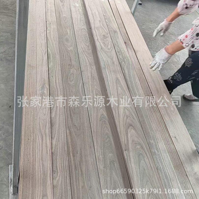 北美黑胡桃木黑胡桃大板黑胡桃家具料工艺品料美国胡桃木板