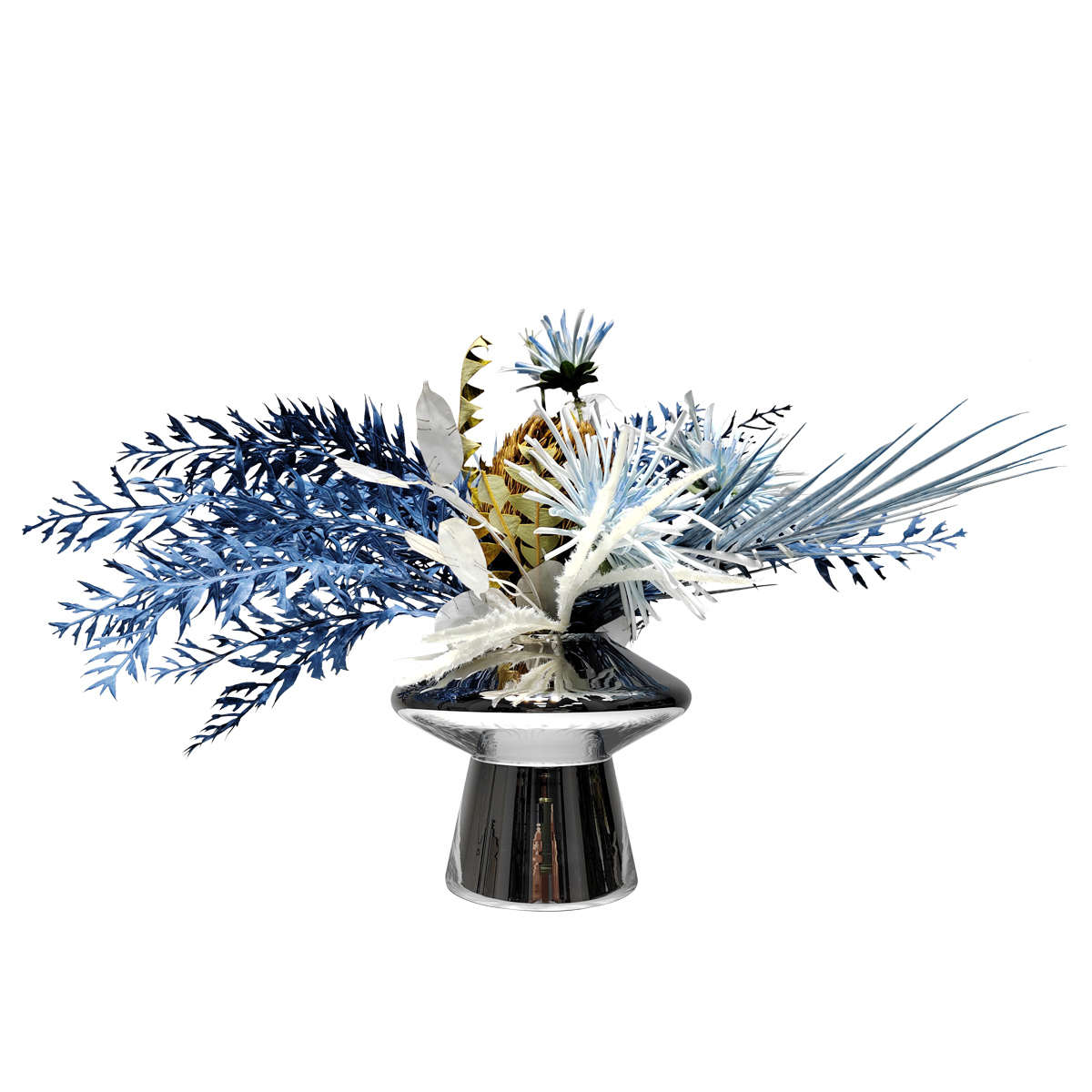 现代家居客厅办公室桌面装饰品仿真花艺套装假花轻奢玄关工艺摆件