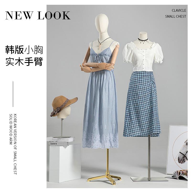 韩版锁骨小胸平道胸台模佐致(收特具女服装店橱窗人展示架假体人